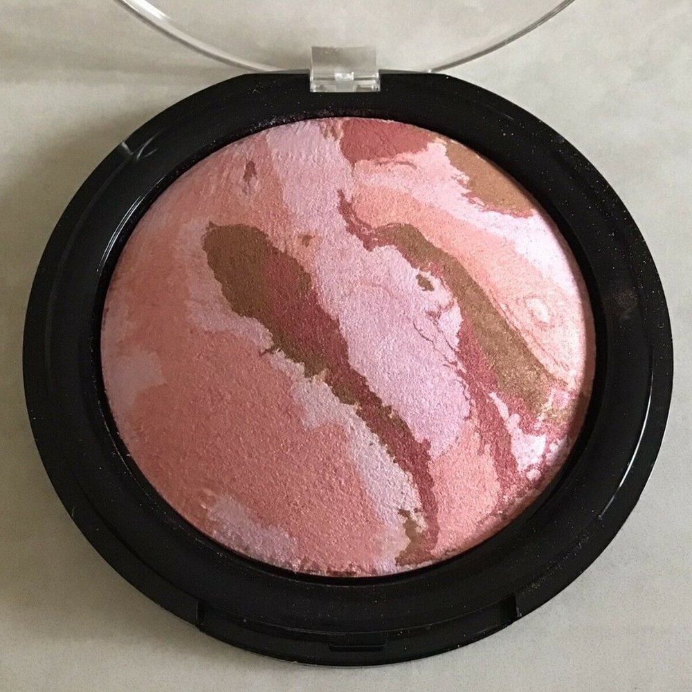 Laura Geller Baked Blush N Bronze Marbleized 2-in-1 Natural Finish ROSE BRONZE - Picture 3 of 5